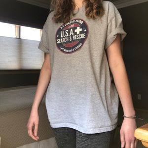 USA search and rescue tee